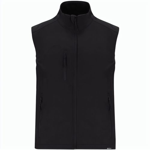 RPET Softshell-Bodywarmer-Weste Handricks (Art.-Nr. CA137001) - Dreilagige, wind- und wasserdichte...