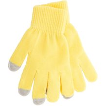 Touchscreen Handschuhe Actium (gelb, grau) (Art.-Nr. CA143269)