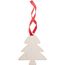 Weihnachtsbaumschmuck, Baum WoXmas (natur, rot) (Art.-Nr. CA145874)