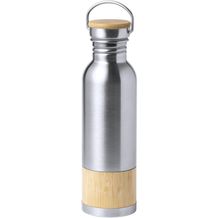 Edelstahl-Trinkflasche Gaucix (silber) (Art.-Nr. CA150249)