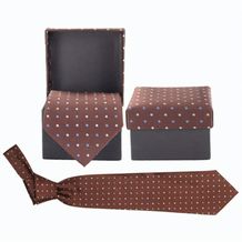 Krawatte Luxey (Braun) (Art.-Nr. CA152374)