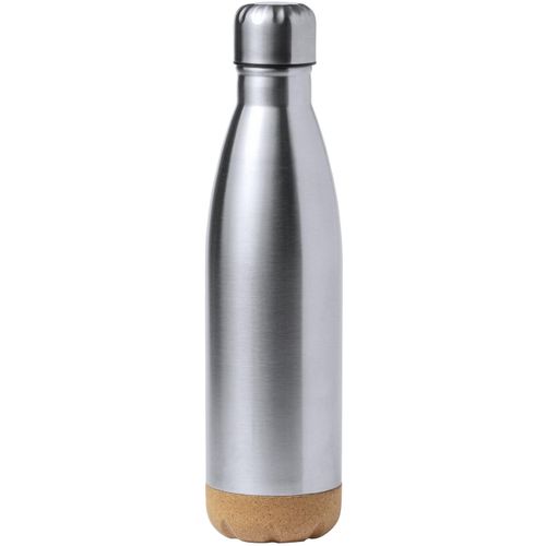 Edelstahl-Trinkflasche Kraten (Art.-Nr. CA152377) - Edelstahl-Trinkflasche mit Boden aus...