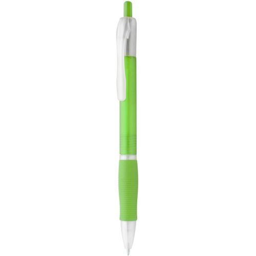 Kugelschreiber Zonet (Art.-Nr. CA164385) - Kunststoff-Kugelschreiber mit Gummi-Grif...