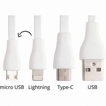 USB Ladekabel Mirlox (weiß) (Art.-Nr. CA166396)