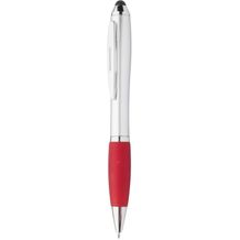 Touchpen mit Kugelschreiber  Tumpy (rot, silber) (Art.-Nr. CA168184)