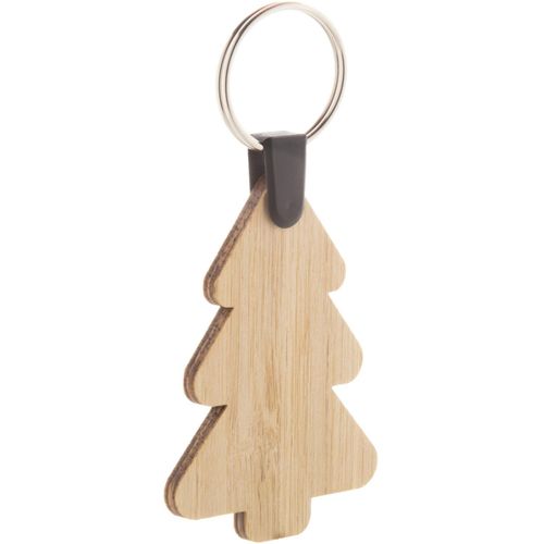 Weihnachtlicher Schlüsselanhänger Weihnachtsbaum Fjerny (Art.-Nr. CA174514) - Weihnachtlicher Schlüsselanhänger a...