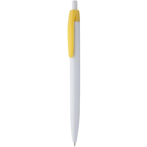 Kugelschreiber  Snow Leopard (Art.-Nr. CA179206) - Weißer Kunststoff-Kugelschreiber mi...