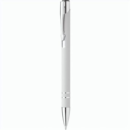 Kugelschreiber Runnel (Art.-Nr. CA180953) - Aluminium-Kugelschreiber mit gummierter...