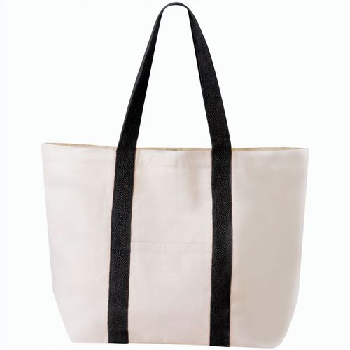 Strandtasche Dretan (Art.-Nr. CA183403) - Strandtasche aus Baumwolle mit farbigen...