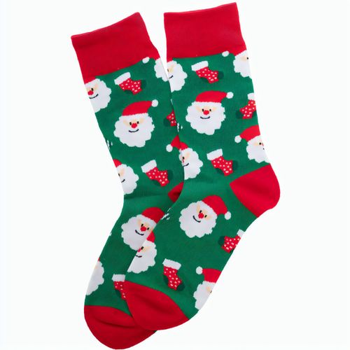 Weihnachts-Socken Sokkex (Art.-Nr. CA185720) - Paar Weihnachtssocken aus 73 % Baumwolle...