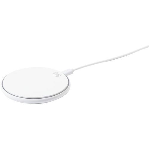 Wireless-Charger Alanny (Art.-Nr. CA190324) - Wireless-Fast-Charger (15W) im Kunststof...