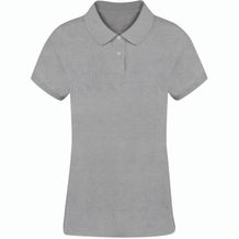 Damen Polo-Shirt Koupan (Grau) (Art.-Nr. CA202055)