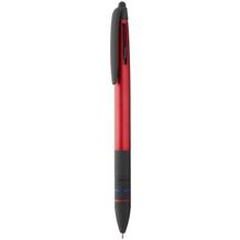 Touchpen mit Kugelschreiber Trime (rot, schwarz) (Art.-Nr. CA208438)