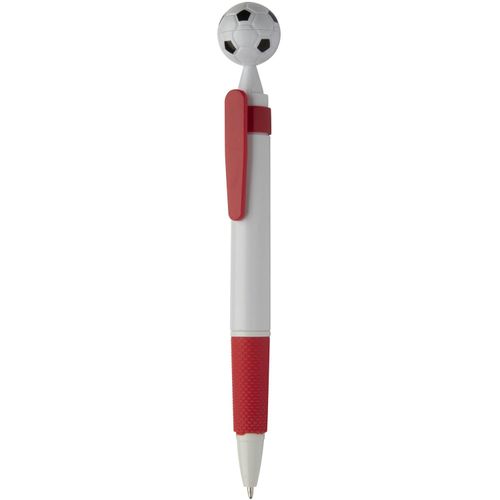 Kugelschreiber Basley (Art.-Nr. CA209591) - Kunststoff-Kugelschreiber mit Fußball-D...