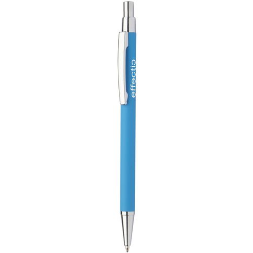 Kugelschreiber Chromy (Art.-Nr. CA219461) - Aluminium-Kugelschreiber mit gummierter...