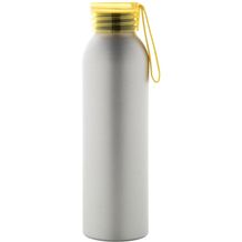 Trinkflasche Tukel (gelb, silber) (Art.-Nr. CA219951)