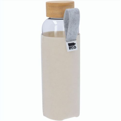 RPET Trinkflasche CarryFelt RPET (Art.-Nr. CA224193) - Trinkflasche aus RPET mit Verschluss...