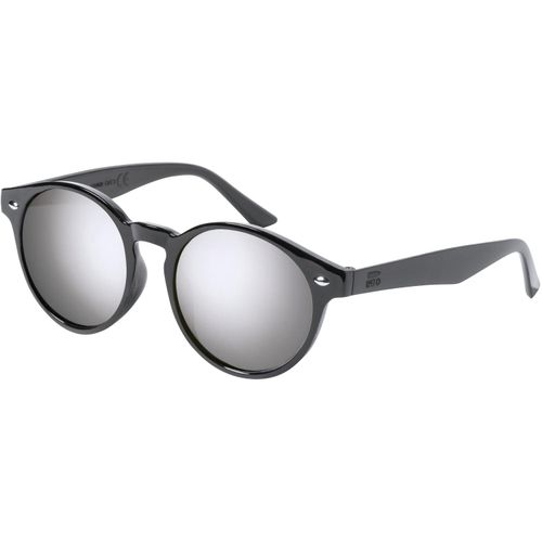 RPET Sonnenbrille Poren (Art.-Nr. CA227266) - Sonnenbrille aus RPET mit Metallic-Gläs...