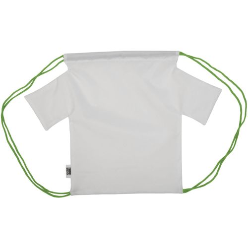 Individueller Turnbeutel CreaDraw T RPET (Art.-Nr. CA227326) - Individueller Turnbeutel in T-Shirt-Desi...