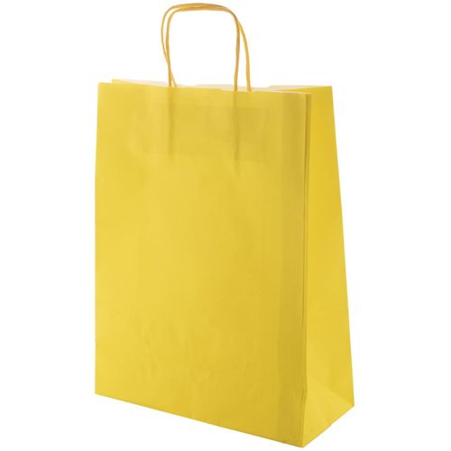 Papier-Einkaufstasche Mall (Art.-Nr. CA234569) - Papier-Einkaufstasche mit farbigen,...