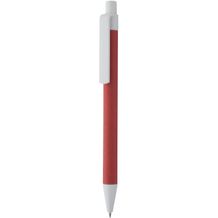 Kugelschreiber Ecolour (rot, weiß) (Art.-Nr. CA236152)