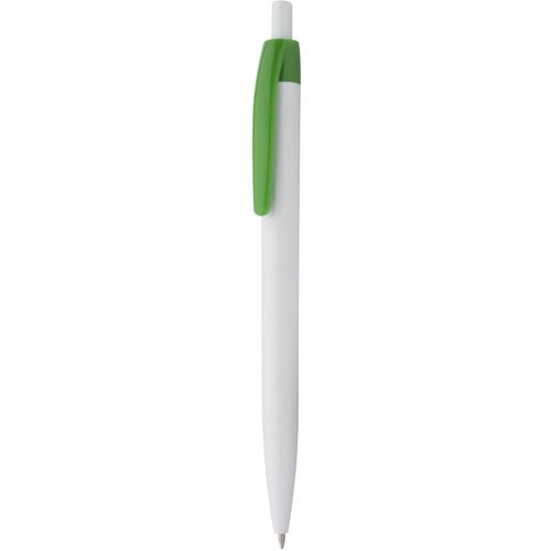 Kugelschreiber  Snow Leopard (Art.-Nr. CA237545) - Weißer Kunststoff-Kugelschreiber mi...
