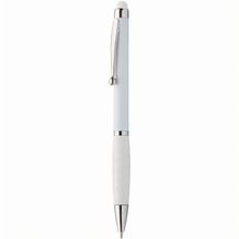 Touchpen mit Kugelschreiber Sagurwhite (weiß) (Art.-Nr. CA244325)