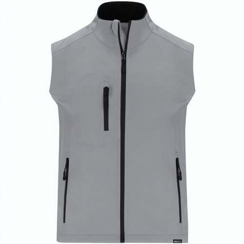 RPET Softshell-Bodywarmer-Weste Handricks (Art.-Nr. CA244688) - Dreilagige, wind- und wasserdichte...