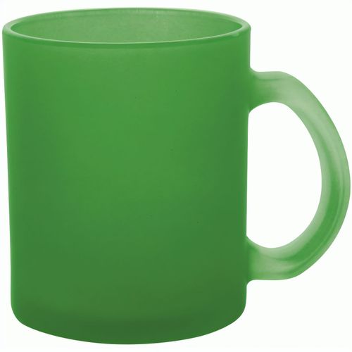 Tasse Forsa (Art.-Nr. CA245425) - Transparent gefrostete Glastasse,...