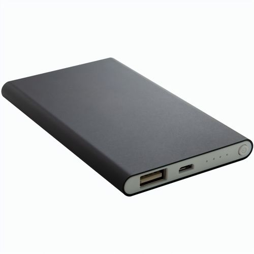 Powerbank FlatFour (Art.-Nr. CA247364) - USB Powerbank aus Aluminium, Kapazität:...