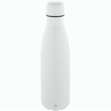 Flasche aus recyceltem Edelstahl Refill (weiß) (Art.-Nr. CA250406)
