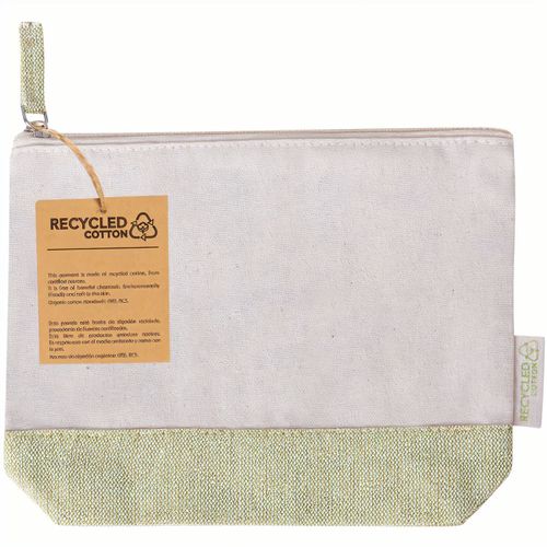 Kosmetiktasche Velerox (Art.-Nr. CA250667) - Zweifarbige Kosmetiktasche aus recycelte...