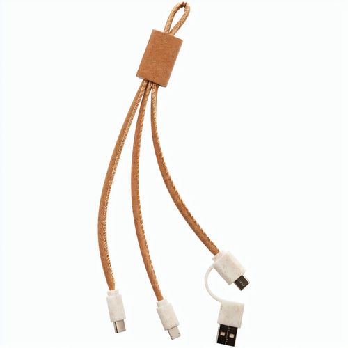 USB Ladekabel Koruku (Art.-Nr. CA265504) - Ladekabel aus Naturkork und ökologische...