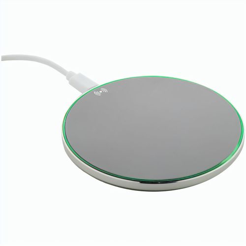 Wireless-Charger Walger (Art.-Nr. CA270502) - Wireless-Fastcharger (15W) aus recycelte...