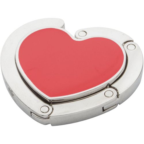 Taschenhalter Amor (Art.-Nr. CA273451) - Taschenhalter aus Metall in Herzform....