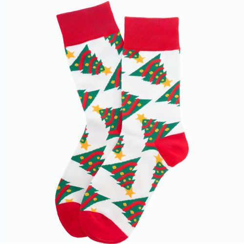 Weihnachts-Socken Sokkex (Art.-Nr. CA273954) - Paar Weihnachtssocken aus 73 % Baumwolle...