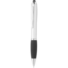 Touchpen mit Kugelschreiber  Tumpy (schwarz, silber) (Art.-Nr. CA280911)