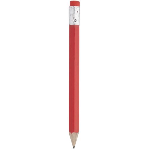 mini Bleistift Minik (Art.-Nr. CA286274) - Mini Holzbleistift mit Radiergummi.