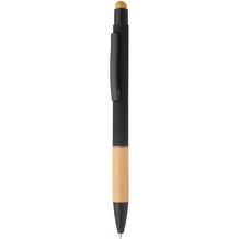 Touchpen mit Kugelschreiber Boorly (gold, schwarz) (Art.-Nr. CA286933)