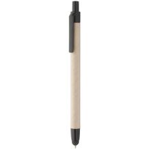 Touchpen mit Kugelschreiber  Tempe (natur, schwarz) (Art.-Nr. CA291437)