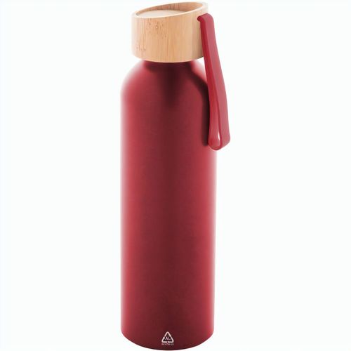 Flasche aus recyceltem Aluminium Ralusip Plus (Art.-Nr. CA291611) - Flasche aus recyceltem Aluminium mit...