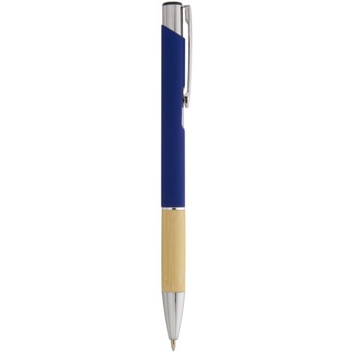 Kugelschreiber Roonel (Art.-Nr. CA291955) - Aluminium-Kugelschreiber mit Bambus-Grif...