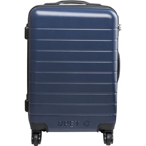 RPET Koffer Dacrux (Art.-Nr. CA295068) - RPET Trolleytasche aus Kunststoff mit 4...