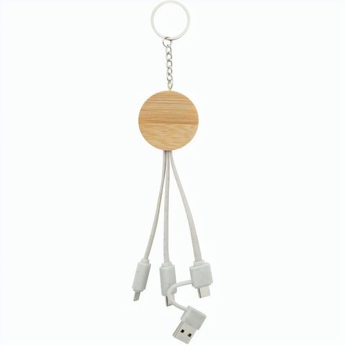Ladekabel-Schlüsselanhänger Mugory (Art.-Nr. CA297886) - USB Ledekabel/Schlüsselanhänger a...