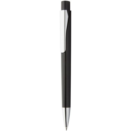 Kugelschreiber Silter (Art.-Nr. CA306933) - Kunststoff-Kugelschreiber mit silbernem...