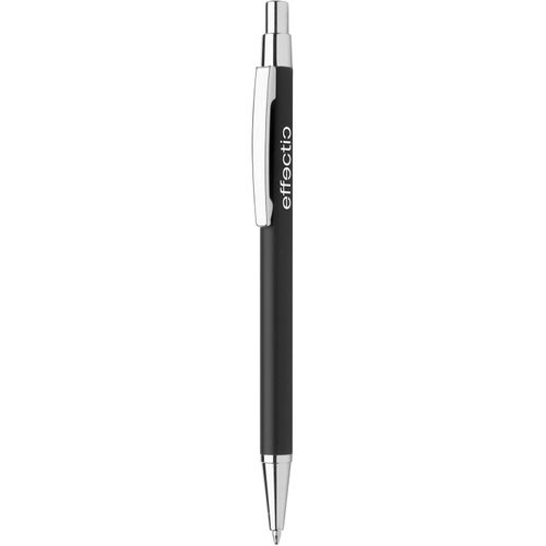 Kugelschreiber Chromy (Art.-Nr. CA317764) - Aluminium-Kugelschreiber mit gummierter...