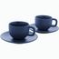 Cappuccinotassenset Caturra Plus (dunkelblau) (Art.-Nr. CA318517)