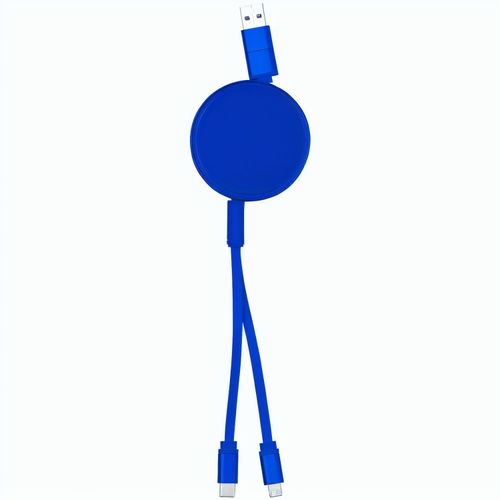 USB Ladekabel Freud (Art.-Nr. CA326271) - Ausziehbares USB-Ladekabel aus recycelte...
