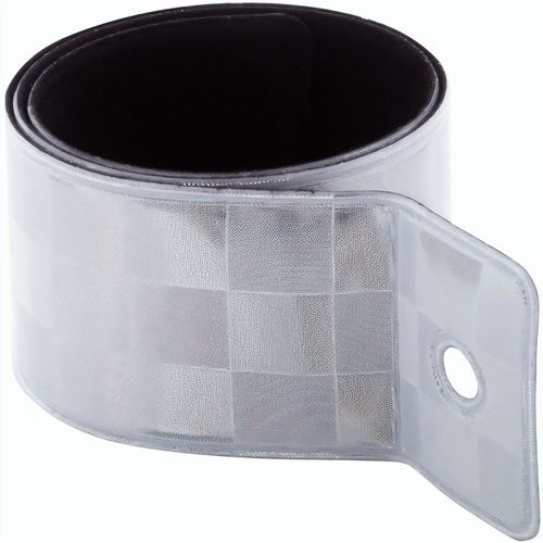 Reflektierendes Band Lumen Plus (Art.-Nr. CA329741) - Reflektierendes Schnapparmband. Persönl...