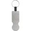 Einkaufswagen-Chip/Schlüsselanhänger SteelCart (silber) (Art.-Nr. CA331060)